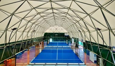 structuri geodezice teren de padel